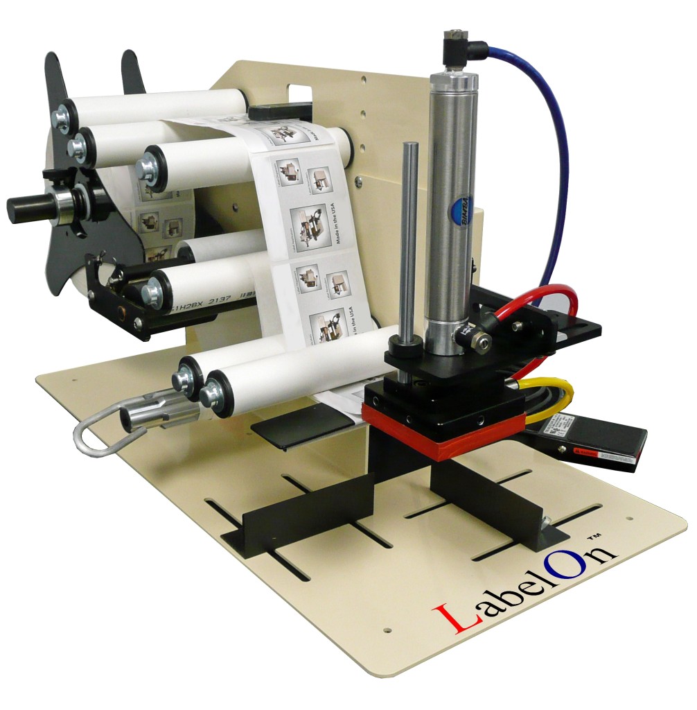 LabelOn™ Benchtop Flat and Near Flat Label Applicator LabelOn