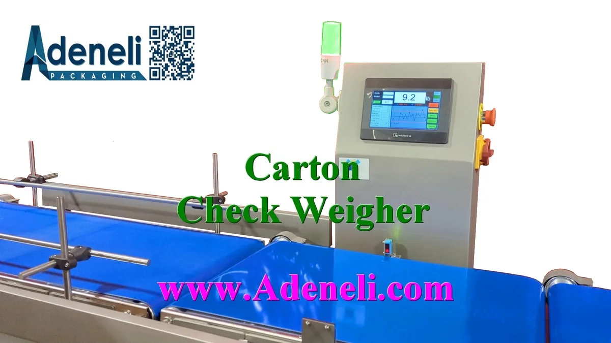 Carton Weight Checker White Background